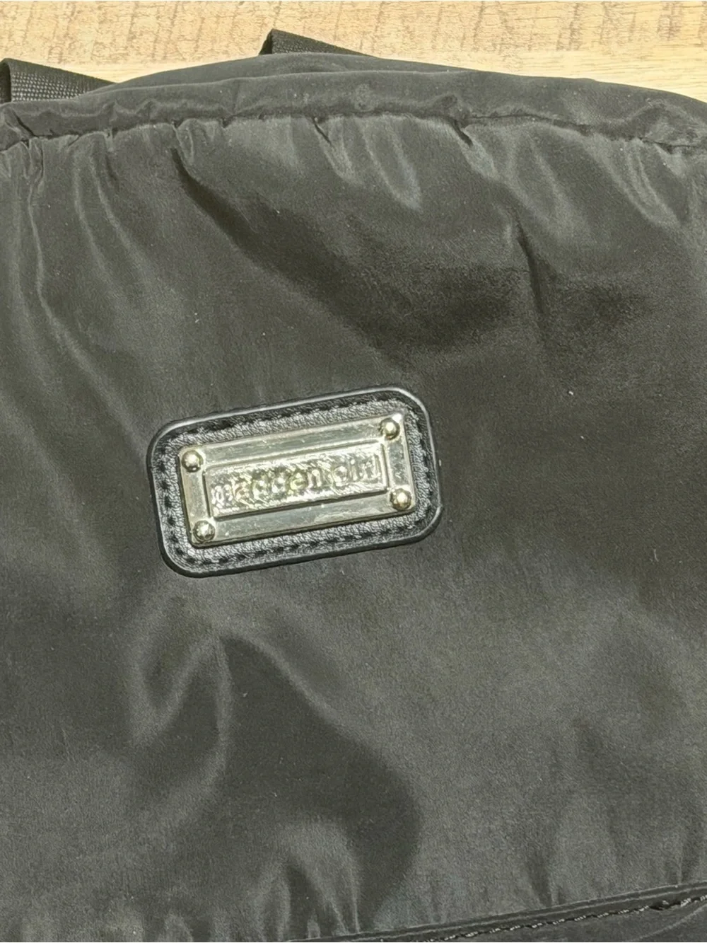 Madden Girl Black Nylon Dome Backpack